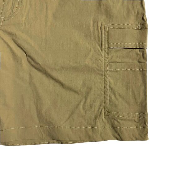 Carhartt Women’s Straight Fit Shorts Force Madden Cargo Size 18‎ Dark Khaki NWT - Picture 4 of 5